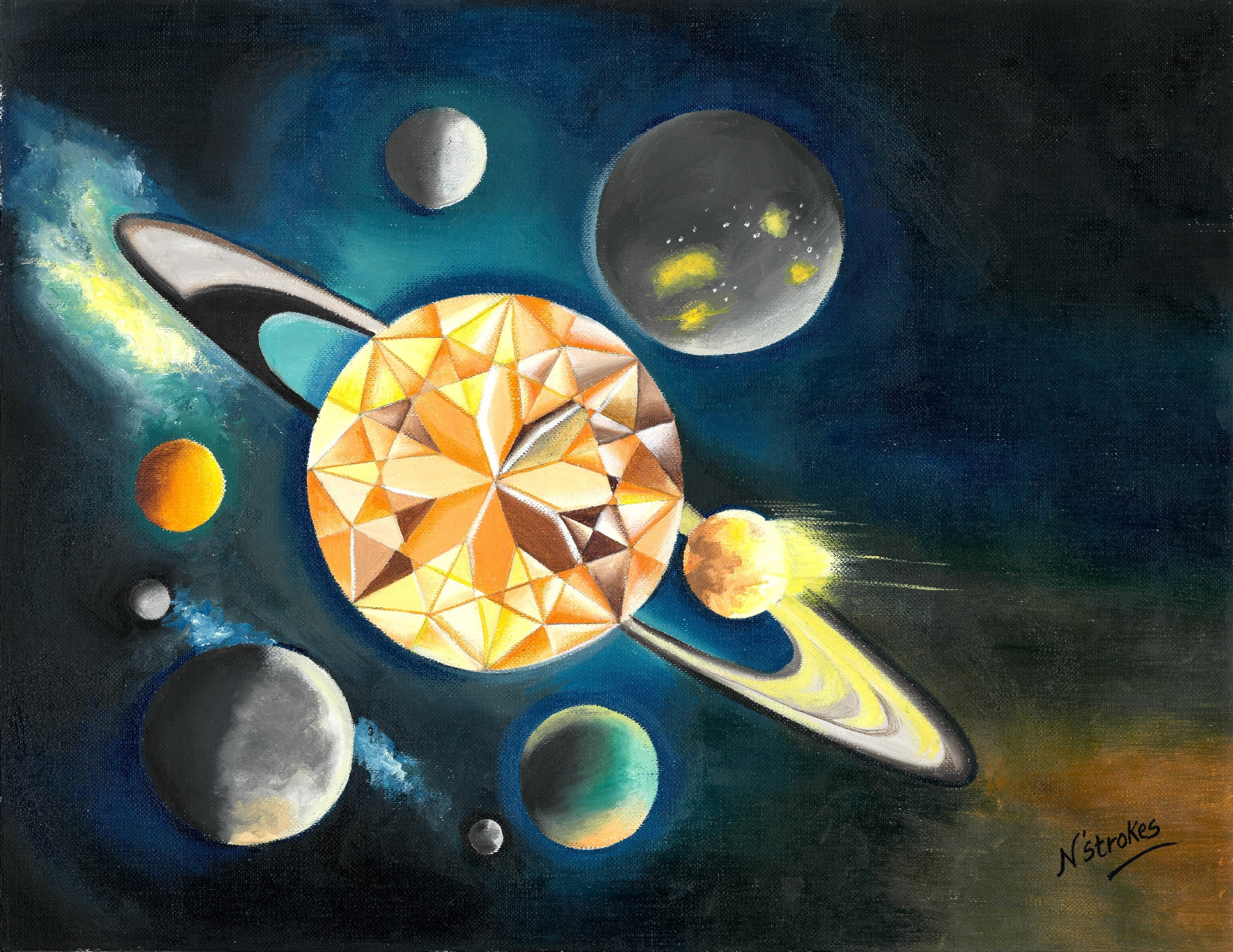 The Diamond Universe